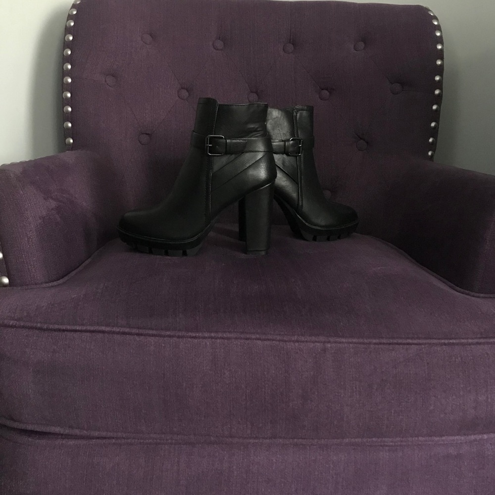 Black Ankle Booties